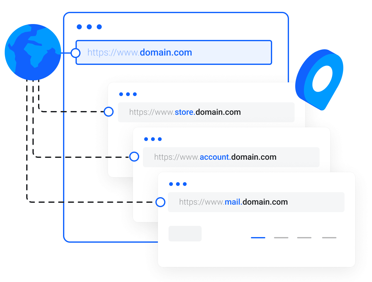Ilustração de certificado SSL e segurança